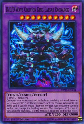 D/D/D Wave Oblivion King Caesar Ragnarok