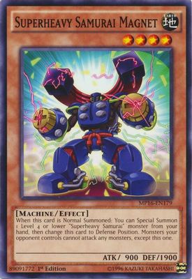 Superheavy Samurai Magnet