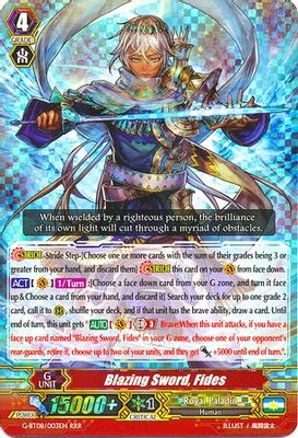Blazing Sword, Fides