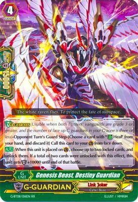 Genesis Beast, Destiny Guardian