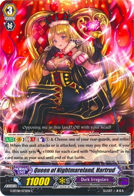 Queen of Nightmareland, Hartrud