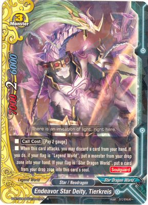 Endeavor Star Deity, Tierkreis