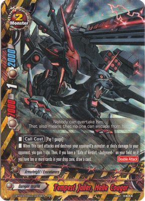 Tempest Jailer, Helle Cougar