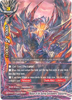 Master of the Searing Executioners, Gagalgarios