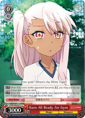Kuro All Ready for Gym