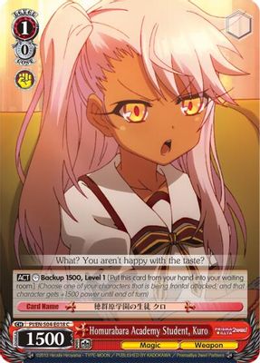 Homurabara Academy Student, Kuro
