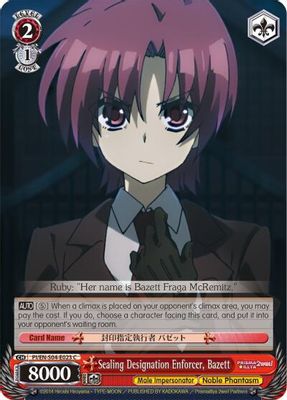 Sealing Designation Enforcer, Bazett