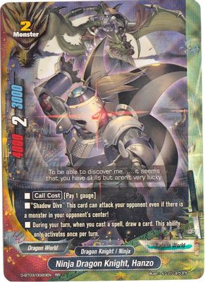Ninja Dragon Knight, Hanzo