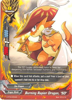 Burning Rapier Dragon 