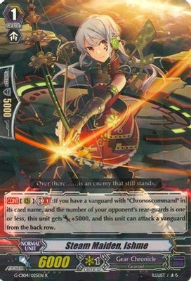 Steam Maiden, Ishme