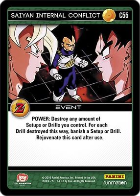 Saiyan Internal Conflict