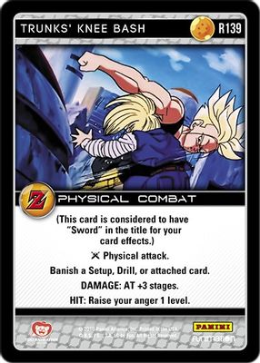 Trunks' Knee Bash