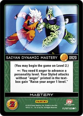 Saiyan Dynamic Mastery