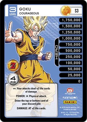 Goku - Courageous (High Tech Foil)