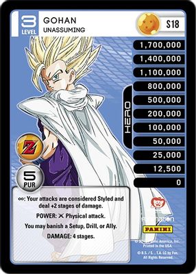 Gohan - Unassuming (Rainbow Parallel Foil)
