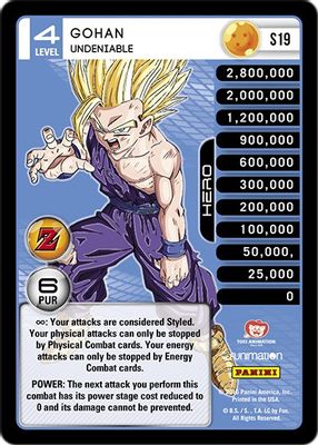 Gohan - Undeniable (Rainbow Parallel Foil)