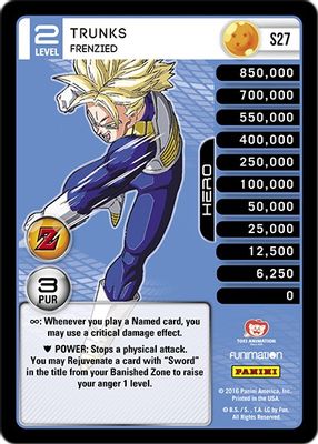 Trunks - Frenzied (Rainbow Parallel Foil)