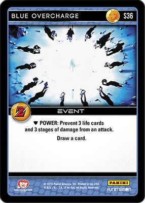 Blue Overcharge