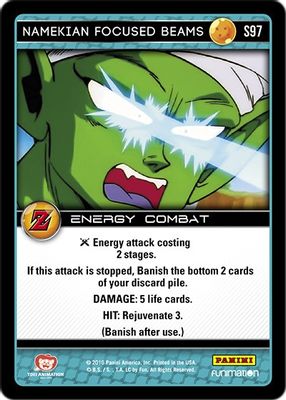Namekian Focused Beams