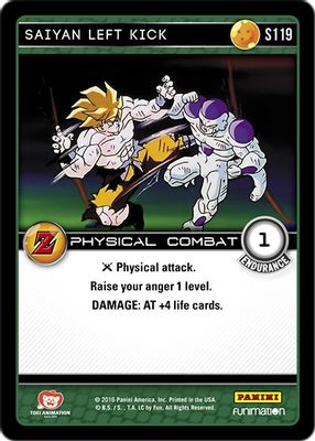 Saiyan Left Kick