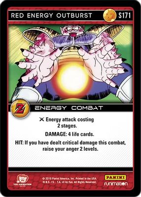 Red Energy Outburst