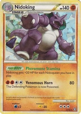 Nidoking - 6/102 (Cracked Ice Holo)