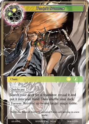 Faria's Summon