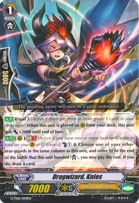 Dragwizard, Knies