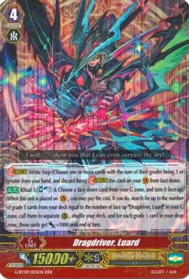 Dragdriver, Luard