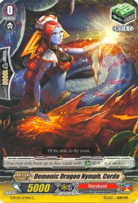 Demonic Dragon Nymph, Cordo