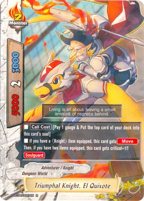 Triumphal Knight, El Quixote