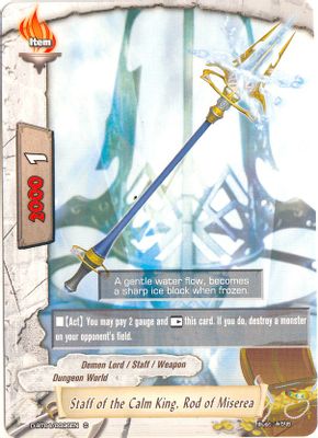 Staff of the Calm King, Rod of Miserea