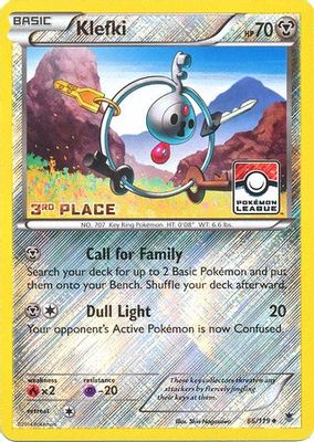 Klefki - 66/119 (Pokemon League) [3rd Place]