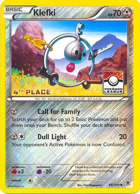 Klefki - 66/119 (League Promo) [4th Place]