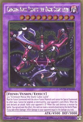 Crimson Nova Trinity the Dark Cubic Lord