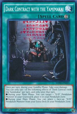 Dark Contract with the Yamimakai