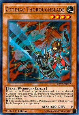 Zoodiac Thoroughblade
