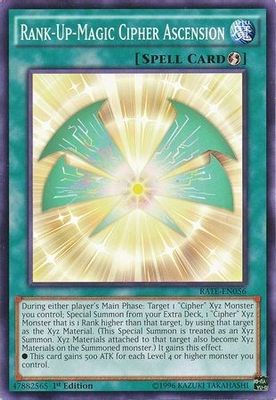 Rank-Up-Magic Cipher Ascension