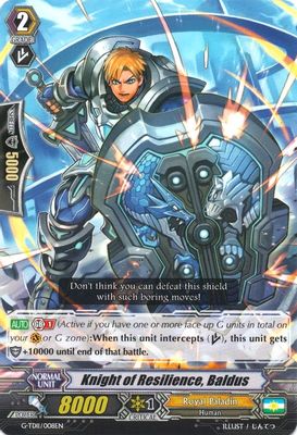 Knight of Resilience, Baldus