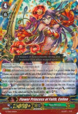 Flower Princess of Faith, Celine (RRR Foil)