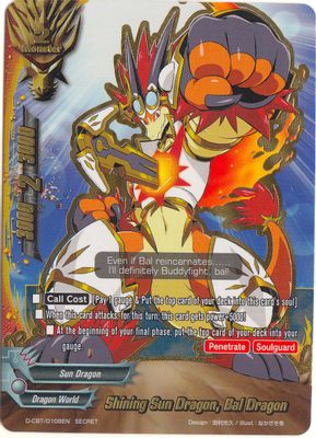 Shining Sun Dragon, Bal Dragon