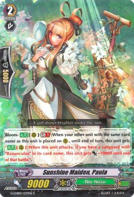 Sunshine Maiden, Paula