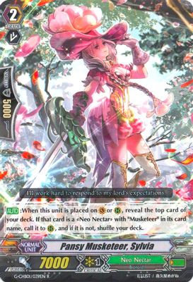 Pansy Musketeer, Sylvia