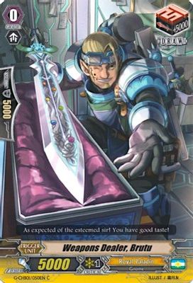 Weapons Dealer, Brutu