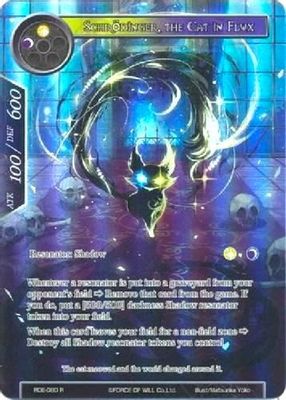 Schrodinger, the Cat in Flux (Full Art)