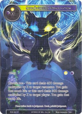 Schrodinger's Observation (Full Art)