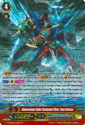 Dimensional Robo Command Chief, Final Daimax (SP)