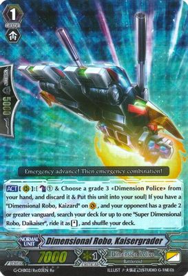 Dimensional Robo, Kaisergrader