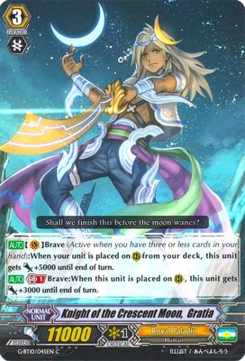 Knight of the Crescent Moon, Gratia