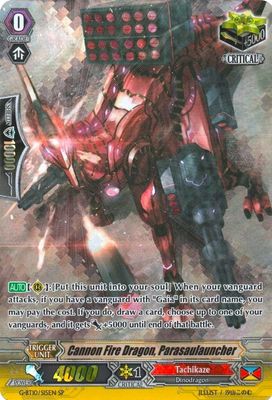 Cannon Fire Dragon, Parasaulauncher (SP)